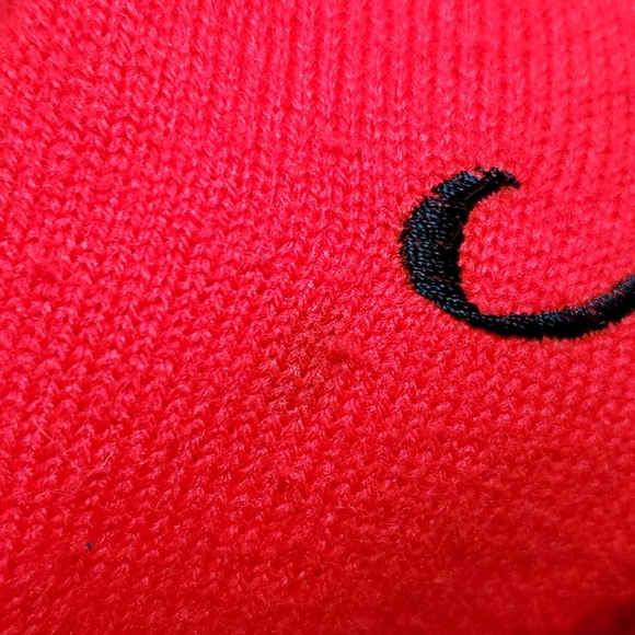 Ades Red Travel Button-Down Sweater - Picture 5 of 7